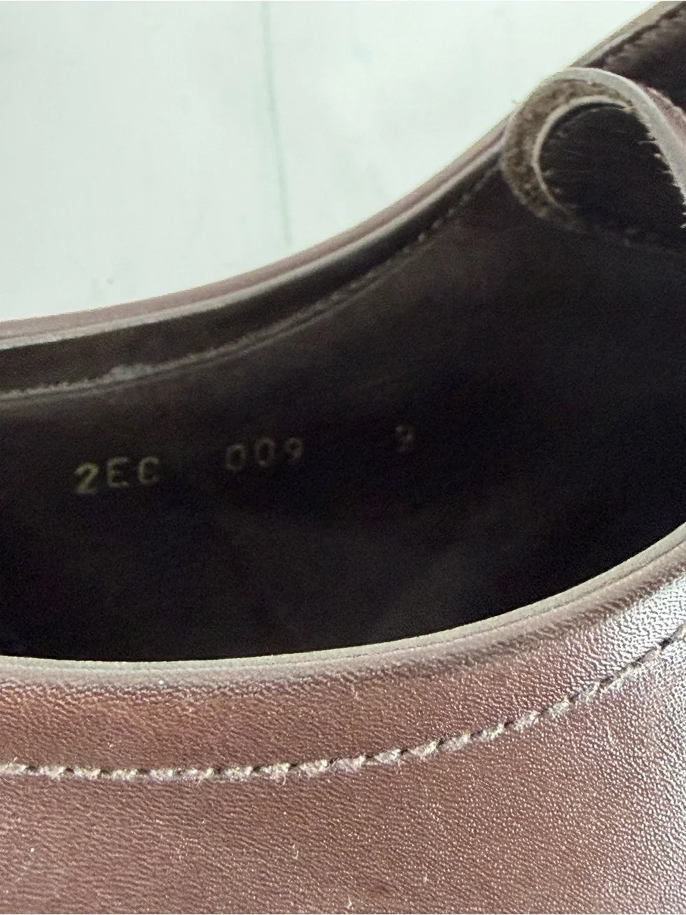 Prada Dark Brown Leather Lace-Up Men's Loafers Size 9